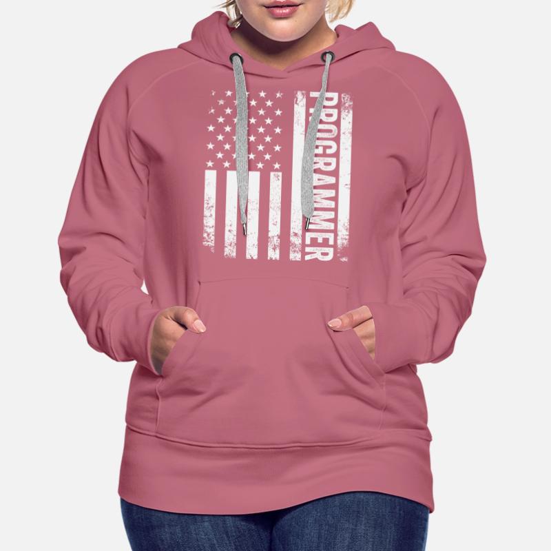 Programmierer Entwickler Programmierer Programmieren IT Computer Frauen Premium Bio Hoodie