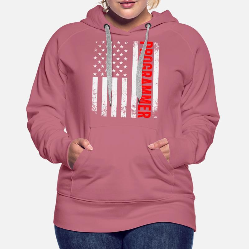 Programmierer Entwickler Programmierer Programmieren IT Computer Frauen Premium Bio Hoodie