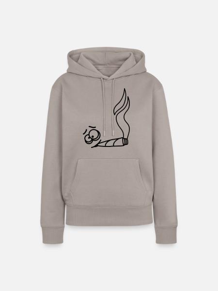 Joint Smoker - Frauen Premium Bio Hoodie - Taupe