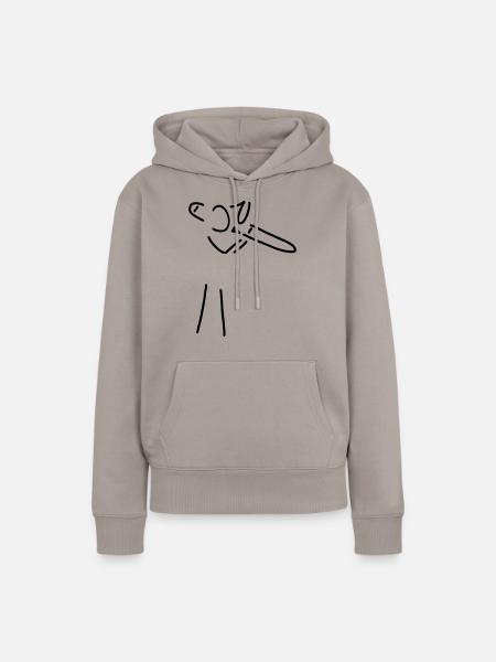 posaunist - Frauen Premium Bio Hoodie - Taupe