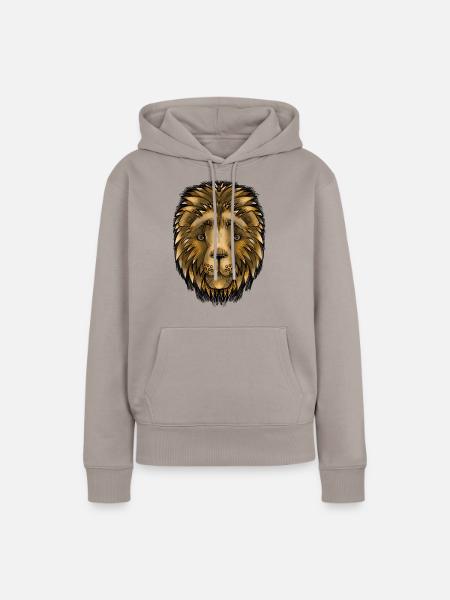 Vinny von Jon Ball - Frauen Premium Bio Hoodie - Taupe