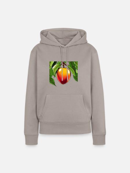 Mango - Frauen Premium Bio Hoodie - Taupe