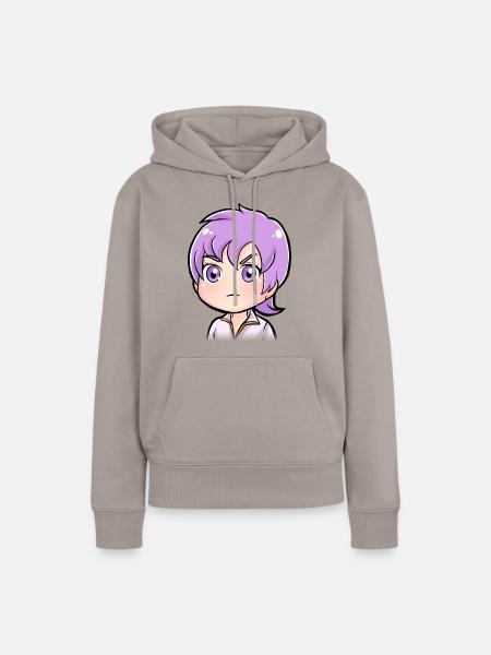 Amber - Ernst - Frauen Premium Bio Hoodie - Taupe