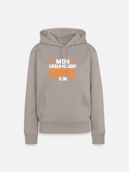 Onkel - Frauen Premium Bio Hoodie - Taupe