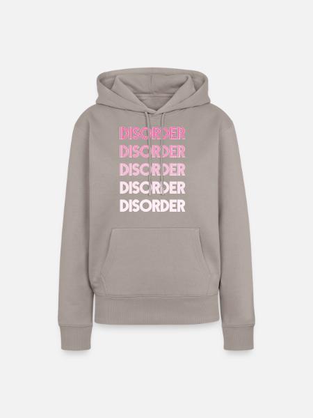 disorder - Frauen Premium Bio Hoodie - Taupe