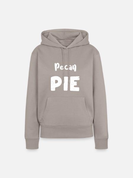 Pecan Pie - Thanksgiving - Frauen Premium Bio Hoodie - Taupe