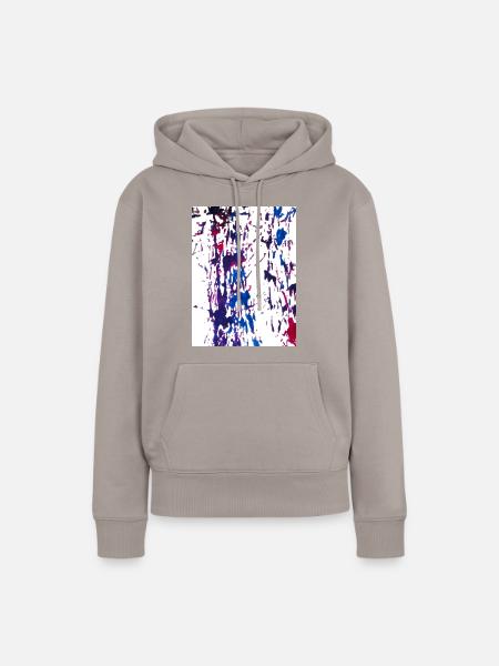Finni - Frauen Premium Bio Hoodie - Taupe