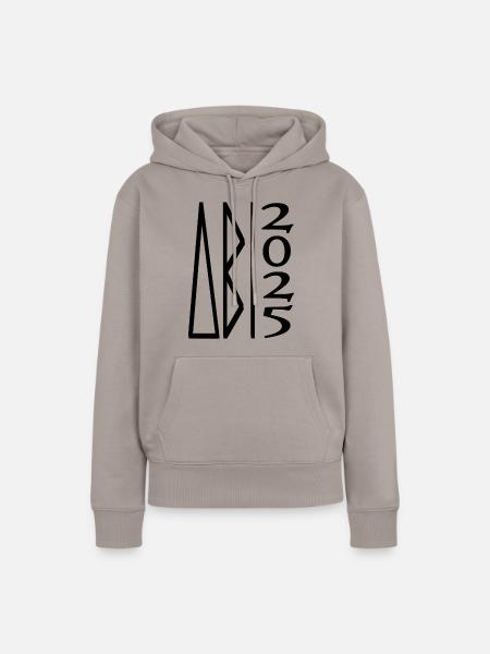 ABI 2025 - Frauen Premium Bio Hoodie - Taupe