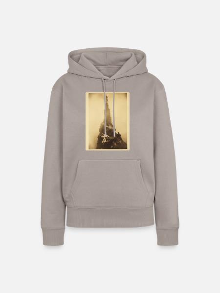 Die Spitze - Frauen Premium Bio Hoodie - Taupe