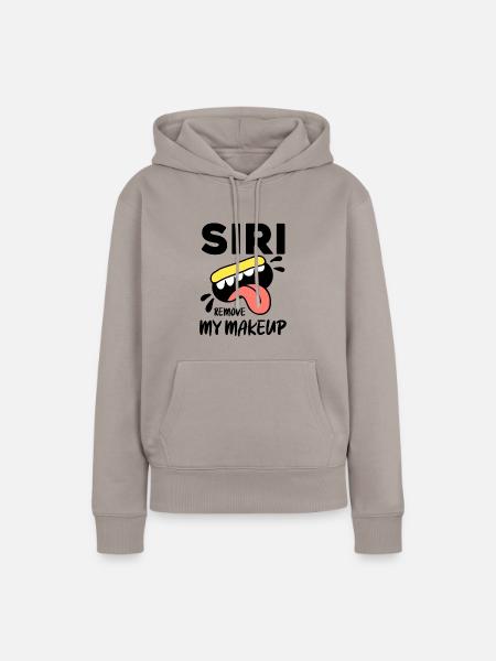 Style Trend Lustig - Frauen Premium Bio Hoodie - Taupe