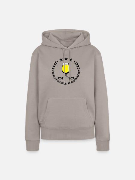 Bund Deutscher Kampftrinker (3c) - Frauen Premium Bio Hoodie - Taupe