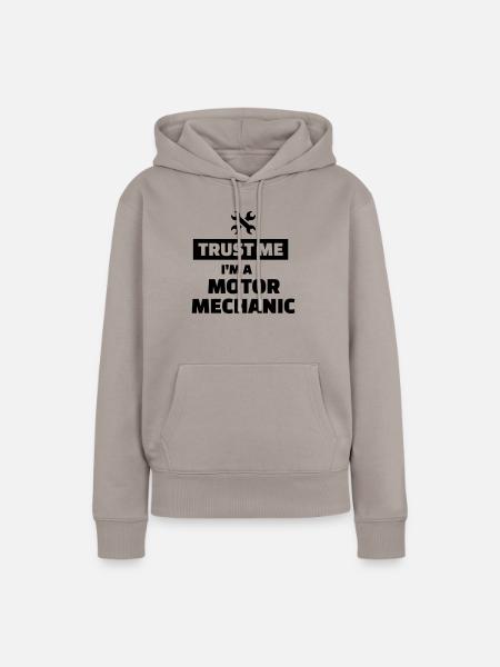 Mechatroniker - Frauen Premium Bio Hoodie - Taupe