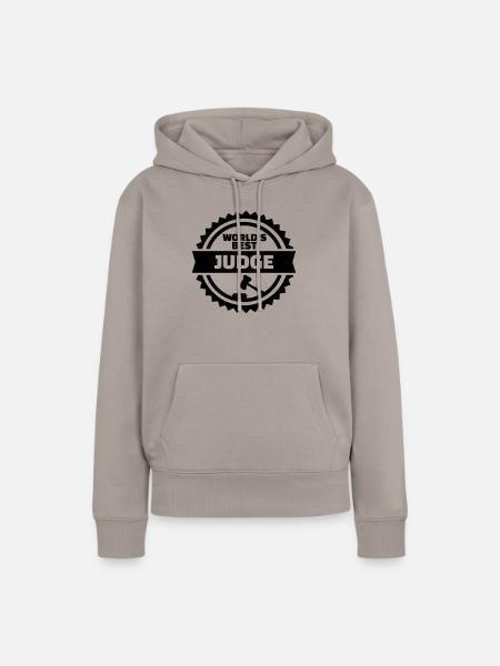 Richter - Frauen Premium Bio Hoodie - Taupe