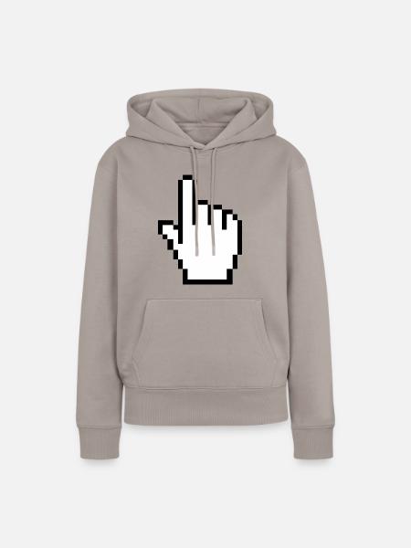 Cursor - Frauen Premium Bio Hoodie - Taupe