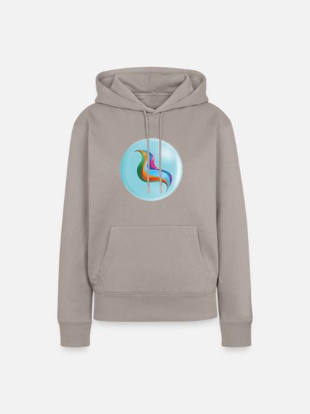 ME Original - Frauen Premium Bio Hoodie - Taupe