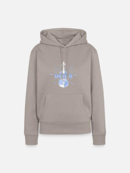 Danilo als Vorname - Frauen Premium Bio Hoodie - Taupe