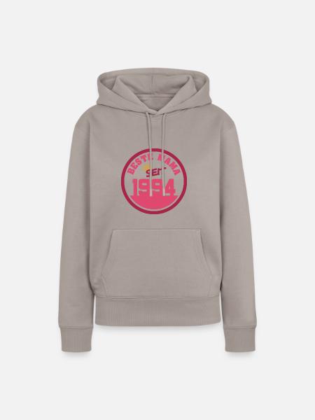 1994 1994 - Frauen Premium Bio Hoodie - Taupe