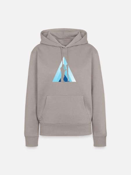 Elektroinstallation Elektrofachkraft Strom - Frauen Premium Bio Hoodie - Taupe