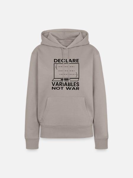 Softwareentwickler Programmierer Geschenk - Frauen Premium Bio Hoodie - Taupe