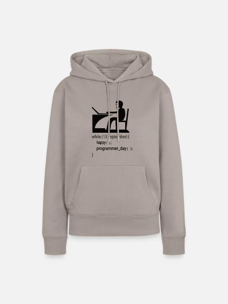 Softwareentwickler Programmierer Geschenk - Frauen Premium Bio Hoodie - Taupe