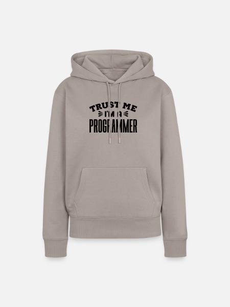 Softwareentwickler Programmierer Geschenk - Frauen Premium Bio Hoodie - Taupe