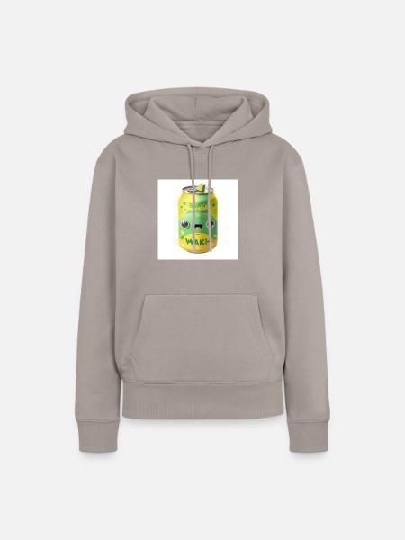 Randomly generated Soda - Frauen Premium Bio Hoodie - Taupe