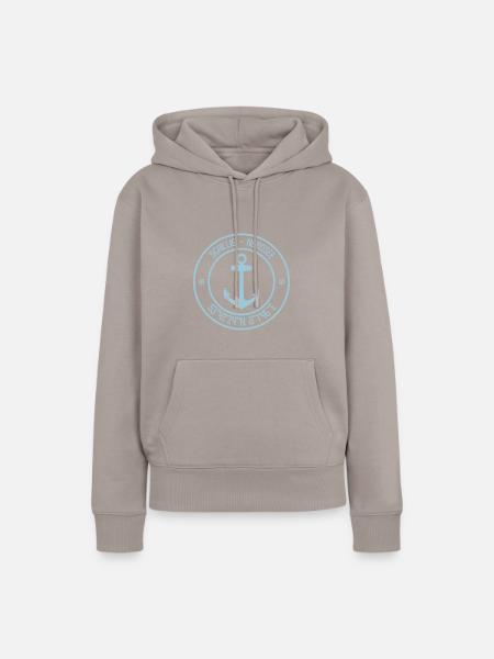 Anker Schillig - Frauen Premium Bio Hoodie - Taupe