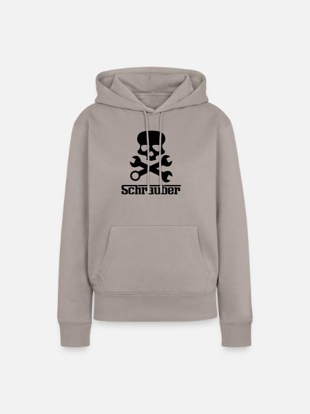 schrauber - Frauen Premium Bio Hoodie - Taupe