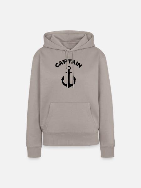 anker - Frauen Premium Bio Hoodie - Taupe