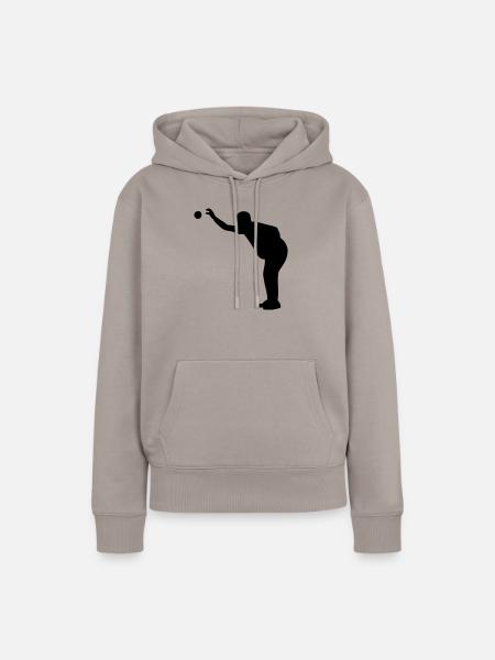 Boule - Frauen Premium Bio Hoodie - Taupe