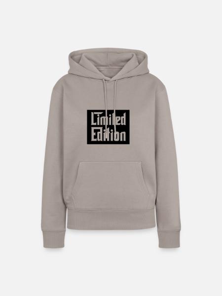 limited edition - Frauen Premium Bio Hoodie - Taupe