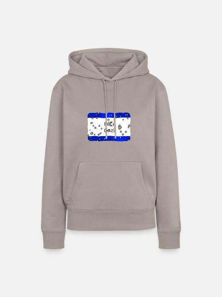 gazi - Frauen Premium Bio Hoodie - Taupe