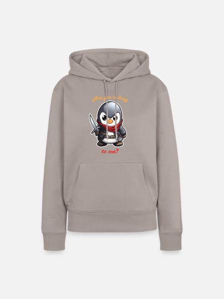Assassin Sweet - Frauen Premium Bio Hoodie - Taupe