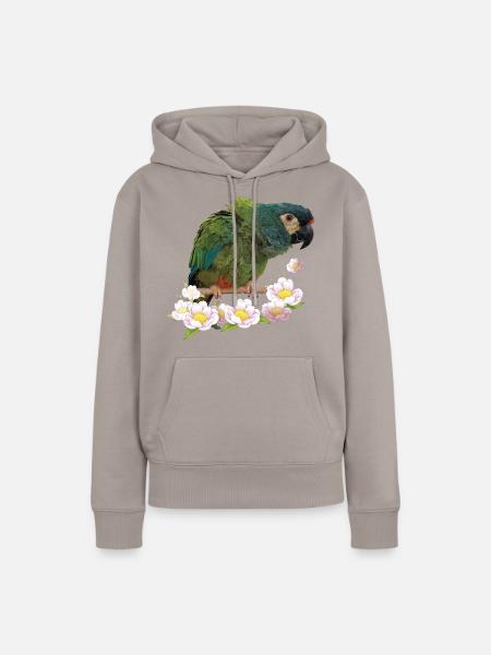 Das Maracanã - Frauen Premium Bio Hoodie - Taupe