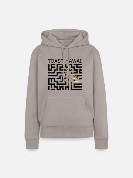 Toast Hawai - Frauen Premium Bio Hoodie - Taupe