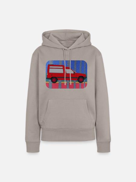 Express Rapid epic - Frauen Premium Bio Hoodie - Taupe