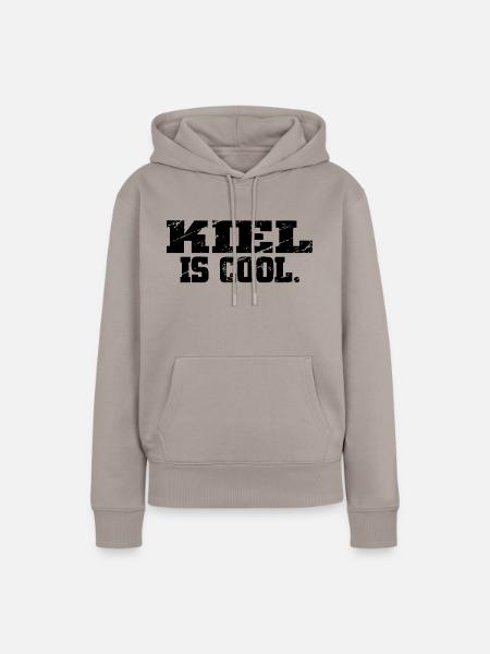 Kiel - Frauen Premium Bio Hoodie - Taupe