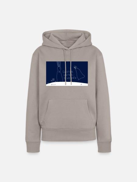 Geister unterscheiden. - Frauen Premium Bio Hoodie - Taupe
