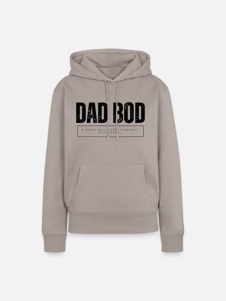 Papa Bod - Frauen Premium Bio Hoodie - Taupe