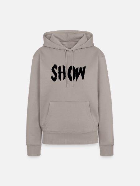 Show - Frauen Premium Bio Hoodie - Taupe