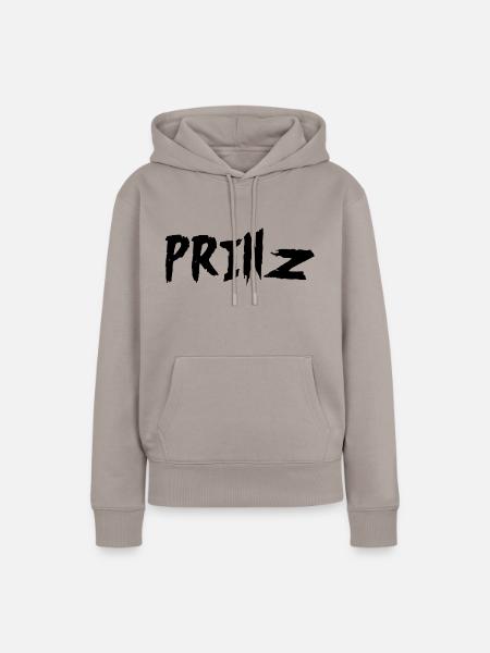 Prinz - Frauen Premium Bio Hoodie - Taupe