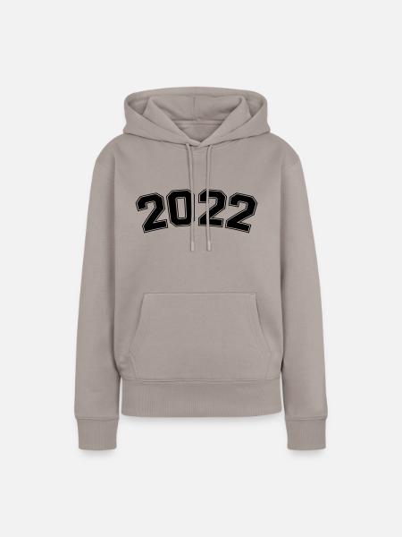 2022 - Frauen Premium Bio Hoodie - Taupe