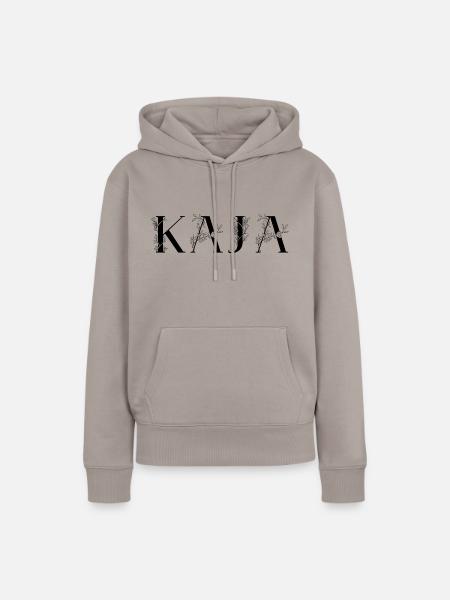 Name - Kaja - Frauen Premium Bio Hoodie - Taupe