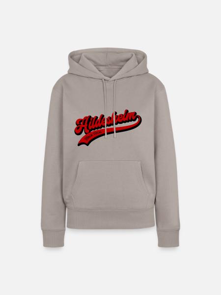 HILDESHEIM - Frauen Premium Bio Hoodie - Taupe