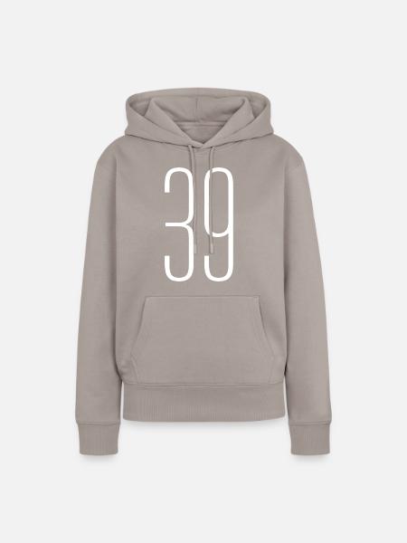 39 - Frauen Premium Bio Hoodie - Taupe