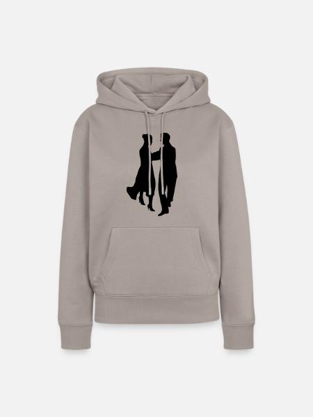Tanzen - Frauen Premium Bio Hoodie - Taupe