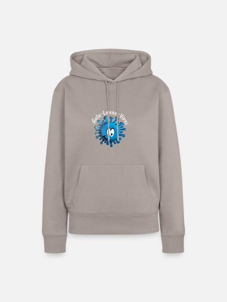 Gute Laune Virus - Frauen Premium Bio Hoodie - Taupe