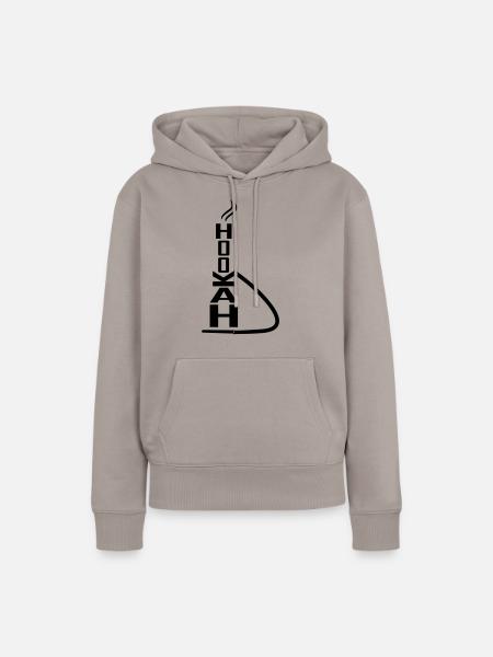 Hookah Fan - Frauen Premium Bio Hoodie - Taupe