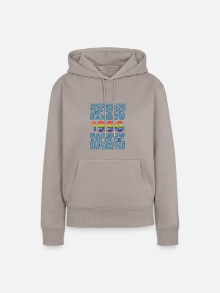 1996 - Frauen Premium Bio Hoodie - Taupe