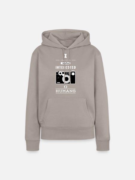 Argus C3 - Frauen Premium Bio Hoodie - Taupe